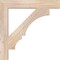Ekena Millwork Balboa Block Smooth Bracket, Douglas Fir, 3 1/2"W x 26"D x 26"H BKT04X26X26BOA05SDF - alternate 3